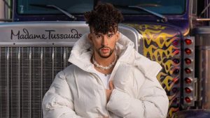 Figura de cera de Bad Bunny, en el museo Madame Tussauds Las Vegas