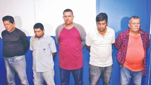 Cinco líderes campesinos fueron capturados tras amenaza de desalojo en Opico