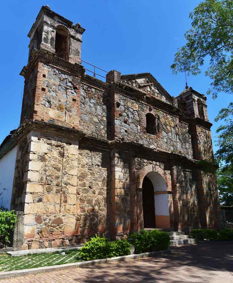 Fachada de la iglesia parroquial Nuestra Señora de Guadalupe en el cantón El Hormiguero, Comacarán, San Miguel. Foto EDH Jonatan Funes