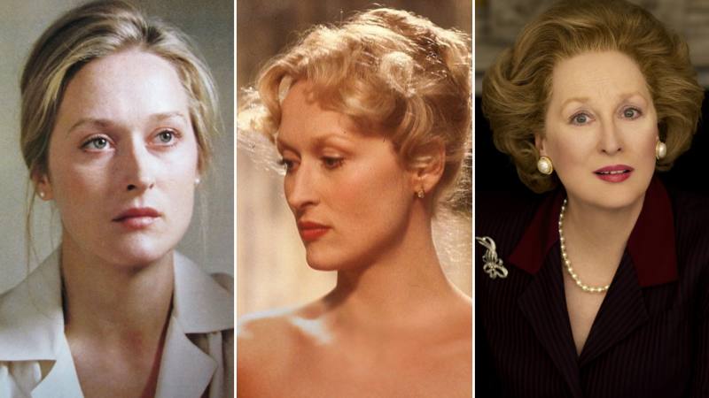Personajes de Meryl Streep por los que ganó Óscar
