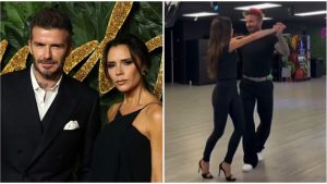 ¡Sí que tienen ritmo! David y Victoria Beckham sorprenden al bailar música salsa