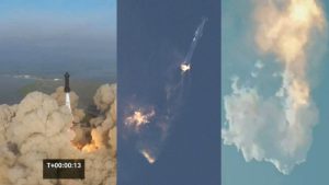 VIDEO: El cohete Starship de SpaceX explota en el aire en su primer vuelo de prueba