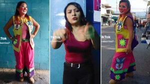 Yanira Berríos aparece como payasita y genera ola de hate en Tiktok