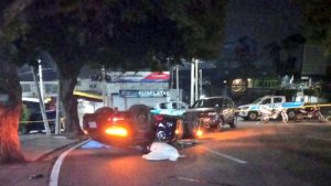 Dos muertos por accidente de tránsito en el redondel Luceiro