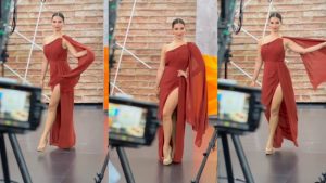 "Eres una reina": Irene Castillo presume su talento para el modelaje