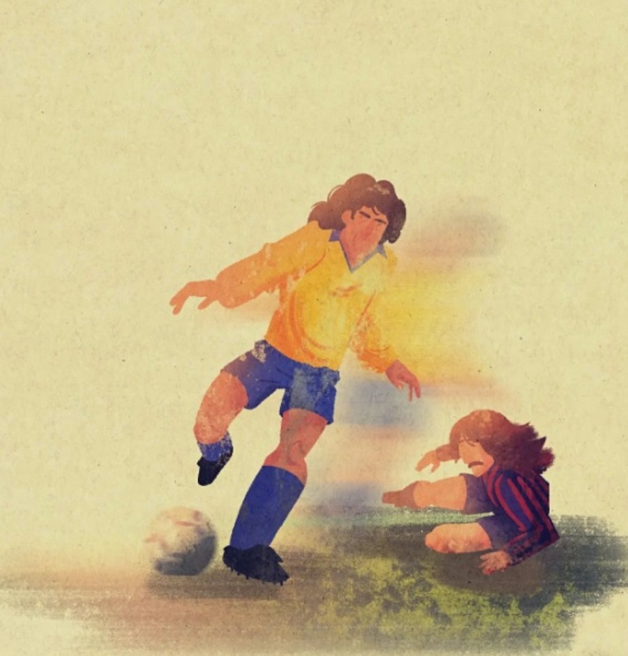 jorge magico gonzalez arte ilustracion salvadoreno futbol el salvador jose d hernandez barrida
