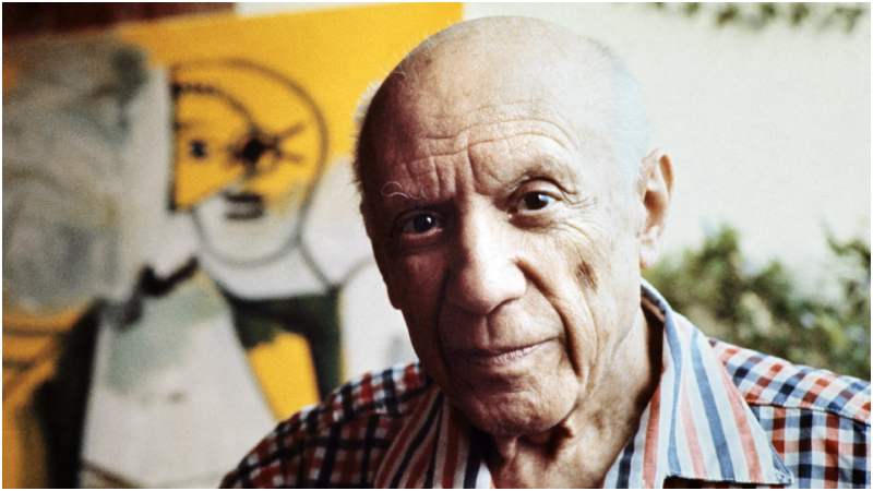 El pintor español Pablo Picasso, en Mougins, Francia, octubre de 1971.