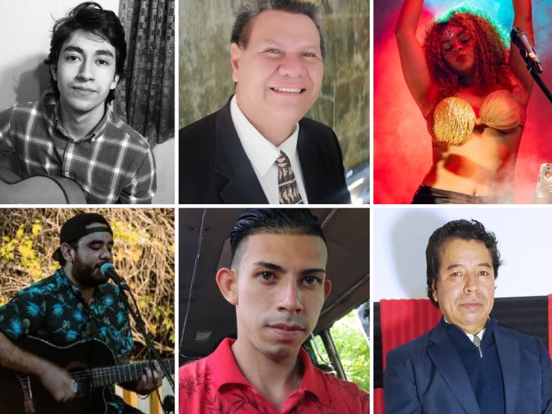 Finalistas de el capítulo El Salvador del Festival de la Canción Punta del Este