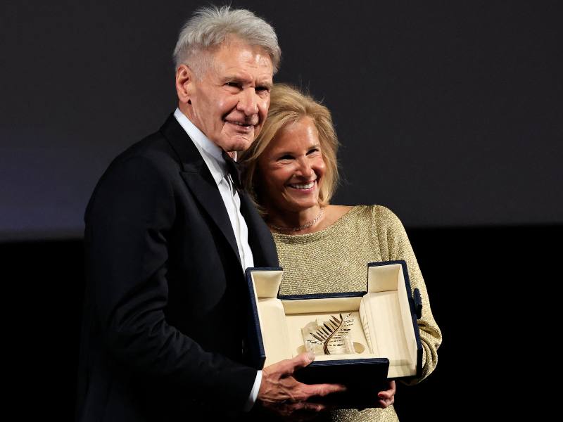 Harrison Ford recibe palma de oro honorífica en Cannes
