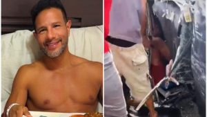 Billy Calderón recibe video insólito del momento en el que estuvo atrapado en su auto destrozado