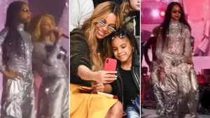 Beyonce e hija actúan en París