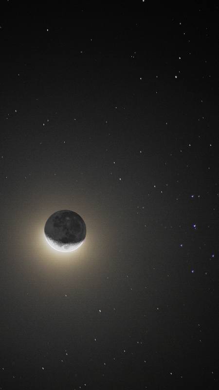 Luna captada desde San Salvador