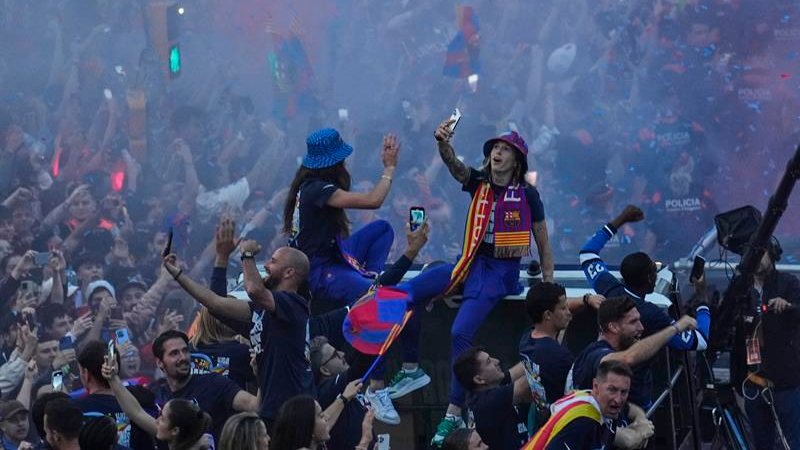 FC Barcelona - Celebracion Campeones