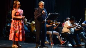 Plácido Domingo ensayó con la Sinfónica Nacional y fue espléndido