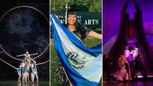 Diseñadora de escenarios Gisela Estrada, salvadoreña en Nueva York