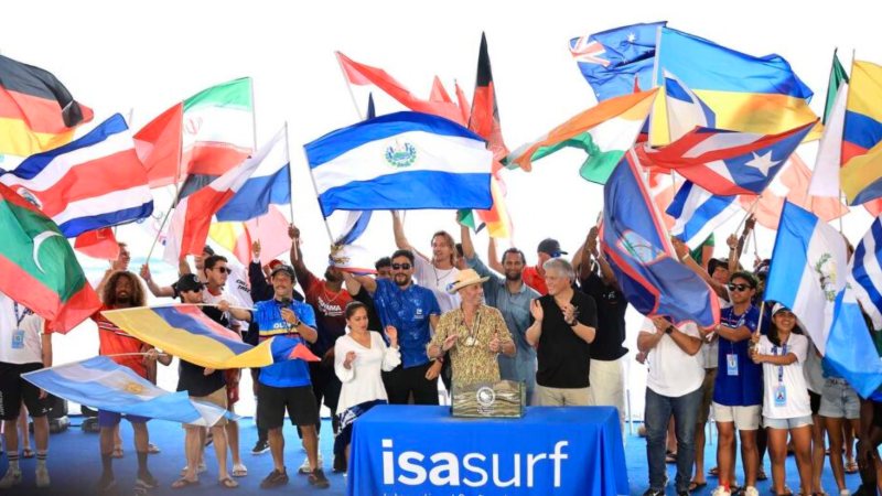 Inauguracion ISA World Surfing Games