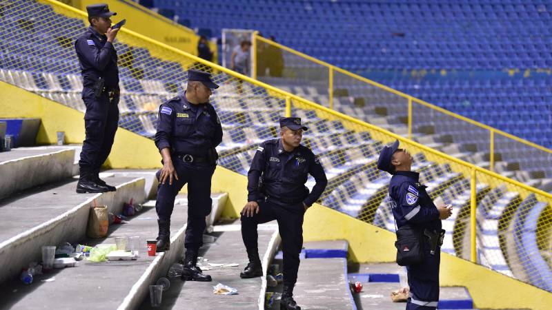 JF tragedia Alianza vs FAS estadio cuscatlan policias pnc