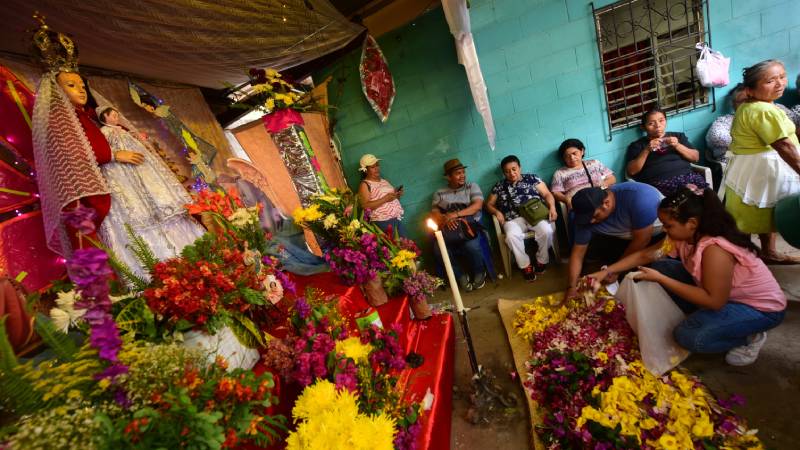 Festival de Flores y Palmas de Panchimalco