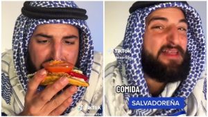 "Pana árabe" sobre platillos salvadoreños: "Que Dios bendiga a El Salvador, qué comida más buena"