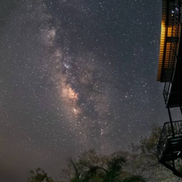 Imagen de la Vía Láctea desde Conchagua