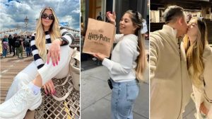 Yessica Cárcamo disfruta con su esposo en Nueva York