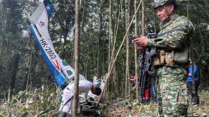 Accidente selva colombiana