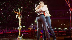 "Lo logramos": Christian Nodal y Ángela Aguilar cantan juntos por primera vez en concierto