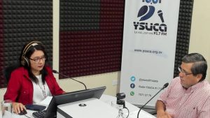 Héctor Rodríguez en la YSUCA