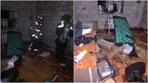 Explosión en cohetería ilegal dejó daños materiales en Candelaria, Cuscatlán