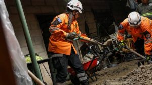 Dos viviendas resultaron afectadas por las lluvias en la madrugada