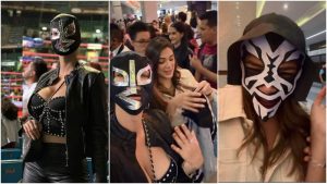 Irene Castillo y Daniela Bracamonte se lucen con su look en la Arena México