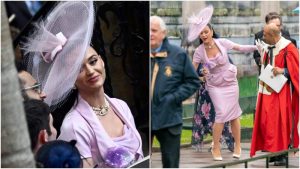 Katy Perry en coronación de Carlos III