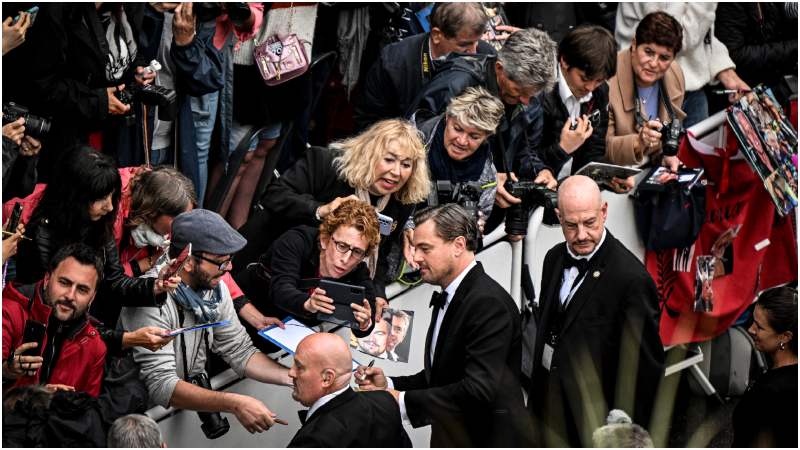 Leonardo DiCaprio en Cannes