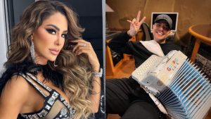 Ninel Conde y Eduin Caz de Grupo Firme