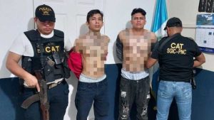 Autoridades de Guatemala entrega a dos pandilleros salvadoreños capturados en México