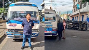 Capturan a motorista de la Ruta 42B que causó cinco lesionados en accidente