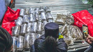 Hallan sacos de marihuana en venta de repuestos en Ciudad Delgado