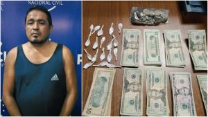 Capturan a hombre con droga y más de $1,000 en San Salvador