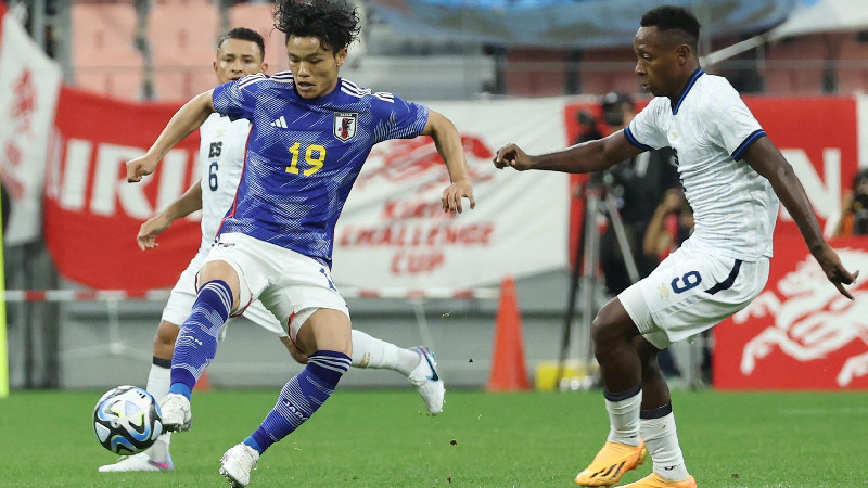 Japón goleó a El Salvador, en el primer amistoso por Asia