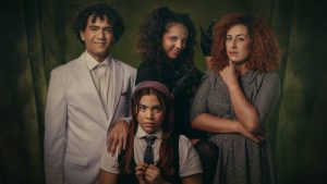 Protagonistas de la obra de teatro 