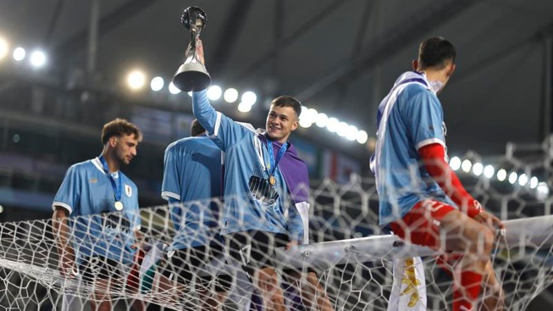 Uruguay Sub-20 es campeón tras vencer a Italia en la final - Los