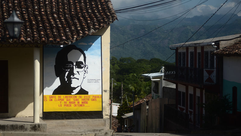 Las palabras de Monseñor Romero inspiraron a los pobladores de Arcatao a pelear por sus derechos durante la guerra civil. FOTO EDH FRANCISCO RUBIO