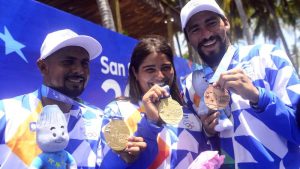 Dos oro y un bronce: atletas de surf, los máximos ganadores