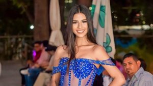 Salvadoreña arrasa con su belleza en Miss Teen Model International