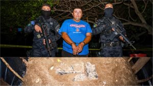 Encuentran 429 kilos de cocaína enterrada Jucuarán, Usulután, valorada en $10 millones