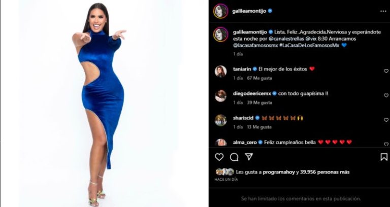 Galilea Montijo celebra con orgullo sus años y despierta lo poético en sus fans con sensual