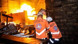 Incendio consumió una carpintería en Opico y dejó pérdidas de hasta $50,000