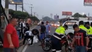 Motociclista murió en accidente en el bulevar Los Próceres
