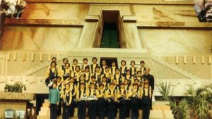Así fue la presentación de la Orquesta Don Bosco en Miss Universo 1975 en El Salvador