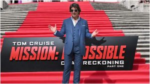 Tom Cruise paraliza Roma con el estreno de "Mission: Impossible 7"